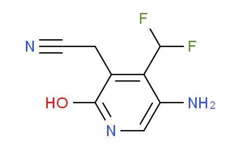 AM14808 | 1805132-11-9 | 5-Amino-4-(difluoromethyl)-2-hydroxypyridine-3-acetonitrile