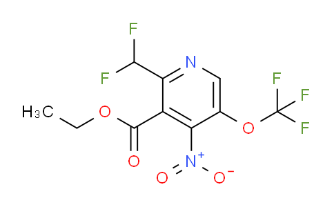 AM148080 | 1805293-65-5 | Ethyl 2-(difluoromethyl)-4-nitro-5-(trifluoromethoxy)pyridine-3-carboxylate