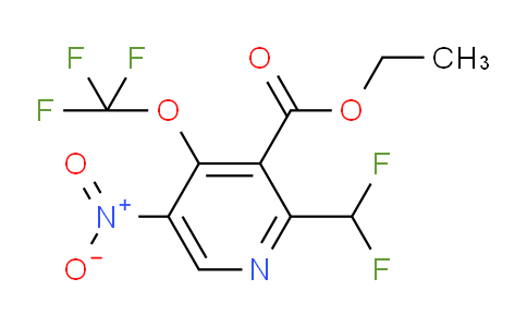 AM148083 | 1804856-99-2 | Ethyl 2-(difluoromethyl)-5-nitro-4-(trifluoromethoxy)pyridine-3-carboxylate