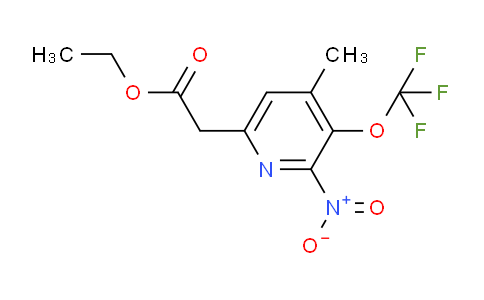 AM148089 | 1805205-10-0 | Ethyl 4-methyl-2-nitro-3-(trifluoromethoxy)pyridine-6-acetate
