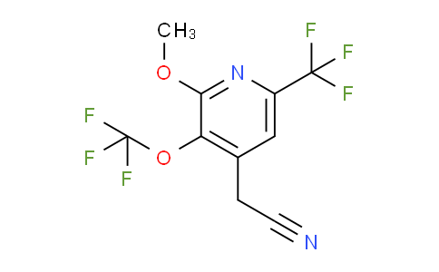 AM148090 | 1806759-75-0 | 2-Methoxy-3-(trifluoromethoxy)-6-(trifluoromethyl)pyridine-4-acetonitrile