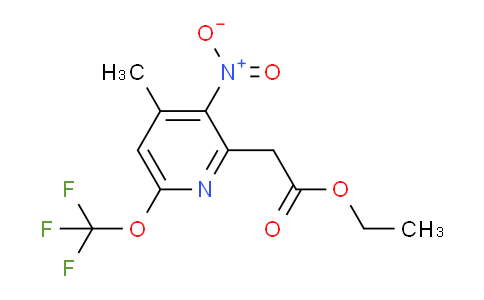 AM148097 | 1805295-83-3 | Ethyl 4-methyl-3-nitro-6-(trifluoromethoxy)pyridine-2-acetate