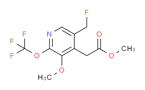 AM148098 | 1806010-77-4 | Methyl 5-(fluoromethyl)-3-methoxy-2-(trifluoromethoxy)pyridine-4-acetate