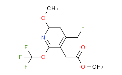 AM148103 | 1804474-52-9 | Methyl 4-(fluoromethyl)-6-methoxy-2-(trifluoromethoxy)pyridine-3-acetate