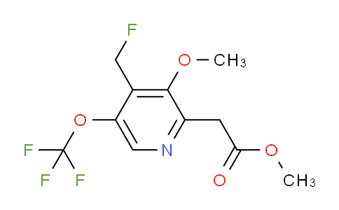 AM148105 | 1806010-88-7 | Methyl 4-(fluoromethyl)-3-methoxy-5-(trifluoromethoxy)pyridine-2-acetate