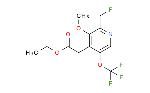 AM148111 | 1804474-59-6 | Ethyl 2-(fluoromethyl)-3-methoxy-5-(trifluoromethoxy)pyridine-4-acetate