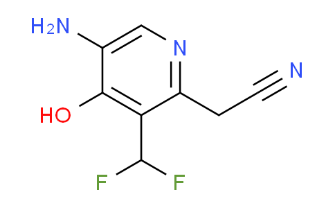 5-Amino-3-(difluoromethyl)-4-hydroxypyridine-2-acetonitrile