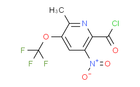AM148123 | 1806162-45-7 | 2-Methyl-5-nitro-3-(trifluoromethoxy)pyridine-6-carbonyl chloride