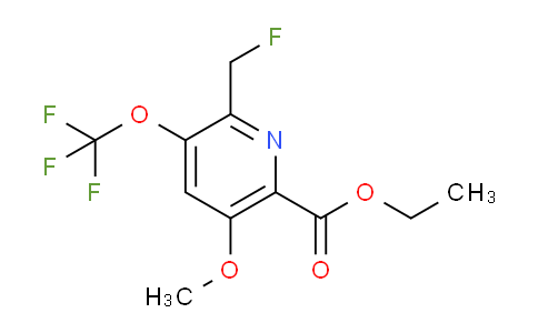 AM148125 | 1806750-56-0 | Ethyl 2-(fluoromethyl)-5-methoxy-3-(trifluoromethoxy)pyridine-6-carboxylate