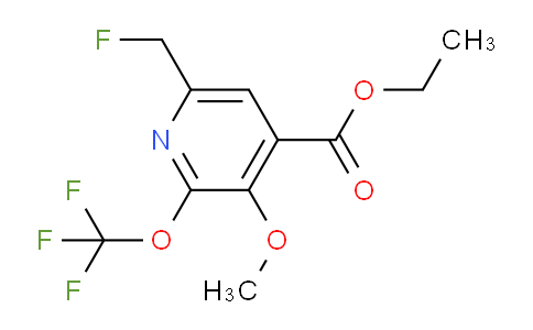 AM148127 | 1806750-75-3 | Ethyl 6-(fluoromethyl)-3-methoxy-2-(trifluoromethoxy)pyridine-4-carboxylate