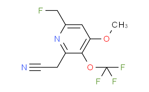 AM148133 | 1806771-48-1 | 6-(Fluoromethyl)-4-methoxy-3-(trifluoromethoxy)pyridine-2-acetonitrile