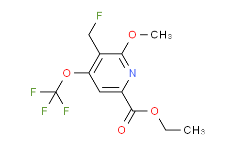 AM148134 | 1804759-96-3 | Ethyl 3-(fluoromethyl)-2-methoxy-4-(trifluoromethoxy)pyridine-6-carboxylate