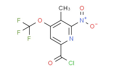 AM148135 | 1805296-03-0 | 3-Methyl-2-nitro-4-(trifluoromethoxy)pyridine-6-carbonyl chloride