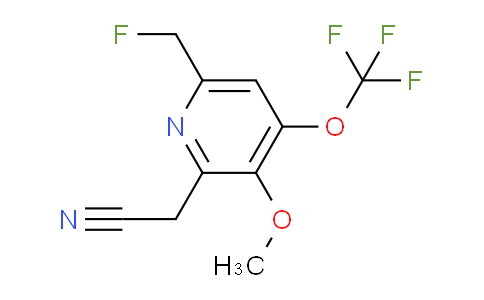 AM148136 | 1806258-02-5 | 6-(Fluoromethyl)-3-methoxy-4-(trifluoromethoxy)pyridine-2-acetonitrile