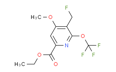 AM148138 | 1806756-74-0 | Ethyl 3-(fluoromethyl)-4-methoxy-2-(trifluoromethoxy)pyridine-6-carboxylate