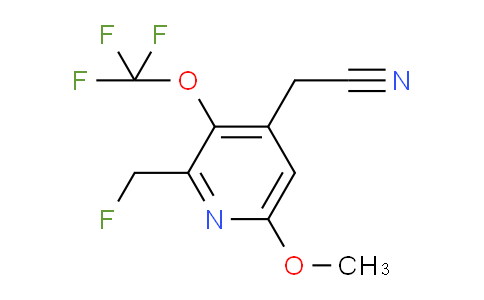 AM148139 | 1805222-09-6 | 2-(Fluoromethyl)-6-methoxy-3-(trifluoromethoxy)pyridine-4-acetonitrile