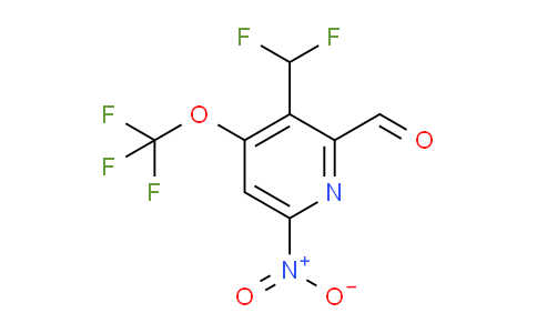 AM148140 | 1806161-29-4 | 3-(Difluoromethyl)-6-nitro-4-(trifluoromethoxy)pyridine-2-carboxaldehyde