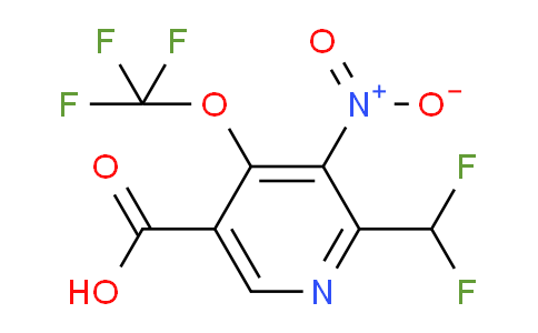AM148142 | 1806049-12-6 | 2-(Difluoromethyl)-3-nitro-4-(trifluoromethoxy)pyridine-5-carboxylic acid