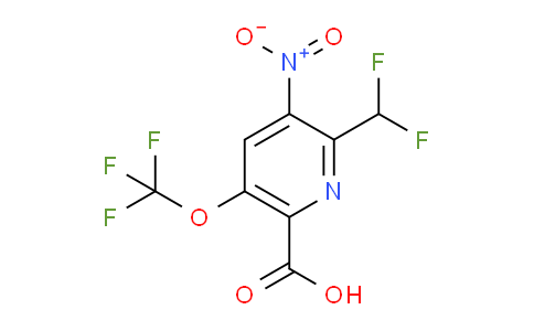 AM148143 | 1805157-39-4 | 2-(Difluoromethyl)-3-nitro-5-(trifluoromethoxy)pyridine-6-carboxylic acid