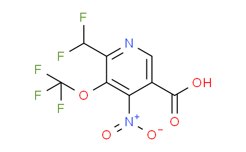 AM148145 | 1806049-19-3 | 2-(Difluoromethyl)-4-nitro-3-(trifluoromethoxy)pyridine-5-carboxylic acid