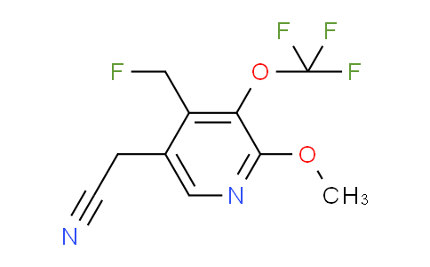 AM148155 | 1805997-65-2 | 4-(Fluoromethyl)-2-methoxy-3-(trifluoromethoxy)pyridine-5-acetonitrile