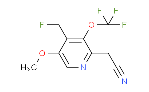 AM148161 | 1806157-57-2 | 4-(Fluoromethyl)-5-methoxy-3-(trifluoromethoxy)pyridine-2-acetonitrile
