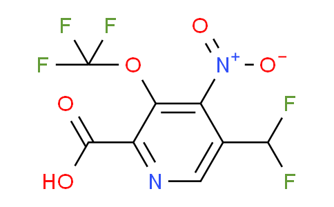 AM148162 | 1805292-40-3 | 5-(Difluoromethyl)-4-nitro-3-(trifluoromethoxy)pyridine-2-carboxylic acid
