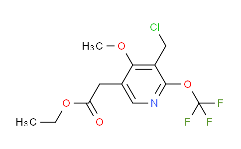 AM148168 | 1804935-13-4 | Ethyl 3-(chloromethyl)-4-methoxy-2-(trifluoromethoxy)pyridine-5-acetate