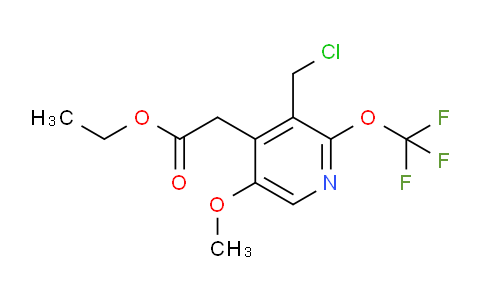 AM148175 | 1805995-55-4 | Ethyl 3-(chloromethyl)-5-methoxy-2-(trifluoromethoxy)pyridine-4-acetate