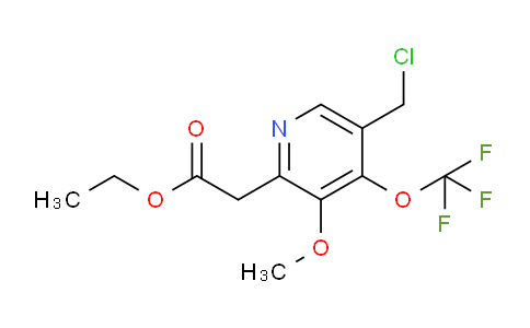 AM148177 | 1806156-30-8 | Ethyl 5-(chloromethyl)-3-methoxy-4-(trifluoromethoxy)pyridine-2-acetate