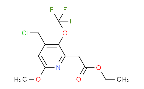 AM148180 | 1806770-60-4 | Ethyl 4-(chloromethyl)-6-methoxy-3-(trifluoromethoxy)pyridine-2-acetate