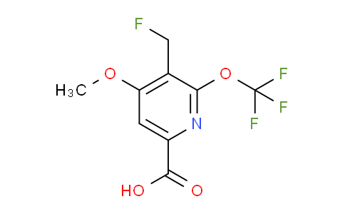 AM148181 | 1806755-99-6 | 3-(Fluoromethyl)-4-methoxy-2-(trifluoromethoxy)pyridine-6-carboxylic acid