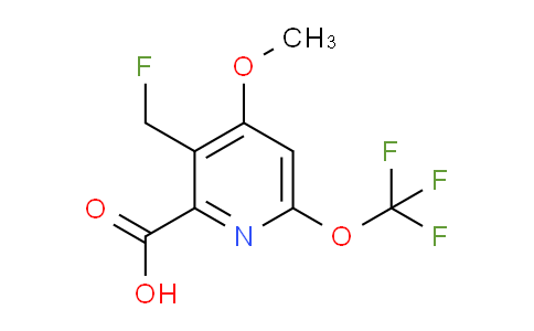 AM148184 | 1806749-75-6 | 3-(Fluoromethyl)-4-methoxy-6-(trifluoromethoxy)pyridine-2-carboxylic acid