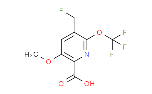 AM148188 | 1805069-43-5 | 3-(Fluoromethyl)-5-methoxy-2-(trifluoromethoxy)pyridine-6-carboxylic acid