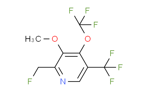 AM148189 | 1804477-90-4 | 2-(Fluoromethyl)-3-methoxy-4-(trifluoromethoxy)-5-(trifluoromethyl)pyridine