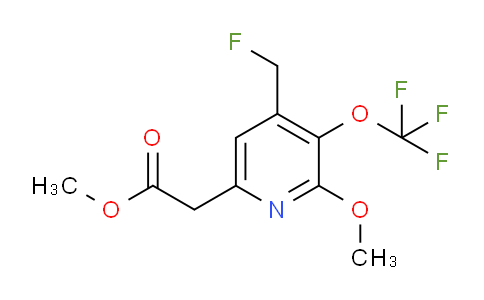 AM148230 | 1805098-15-0 | Methyl 4-(fluoromethyl)-2-methoxy-3-(trifluoromethoxy)pyridine-6-acetate