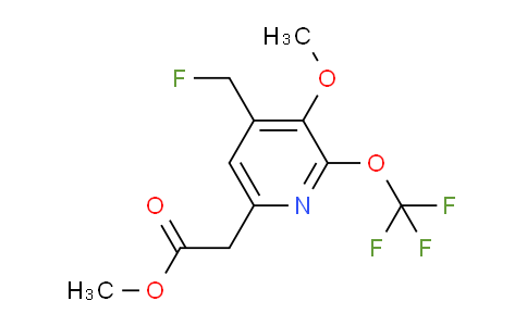 AM148232 | 1805098-31-0 | Methyl 4-(fluoromethyl)-3-methoxy-2-(trifluoromethoxy)pyridine-6-acetate