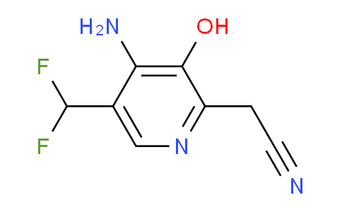 AM14824 | 1804678-79-2 | 4-Amino-5-(difluoromethyl)-3-hydroxypyridine-2-acetonitrile