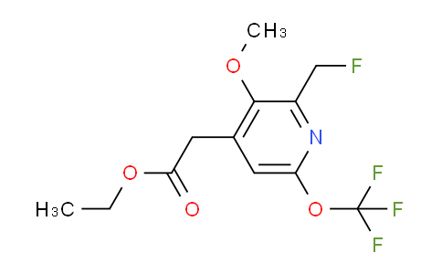 AM148241 | 1806758-67-7 | Ethyl 2-(fluoromethyl)-3-methoxy-6-(trifluoromethoxy)pyridine-4-acetate