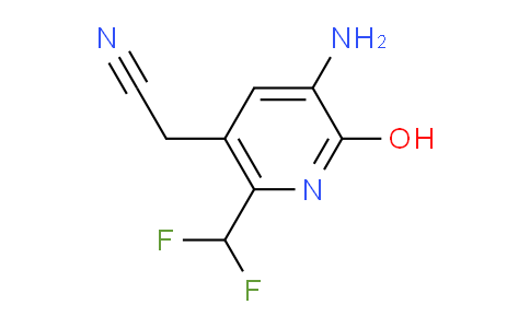 AM14831 | 1804678-85-0 | 3-Amino-6-(difluoromethyl)-2-hydroxypyridine-5-acetonitrile