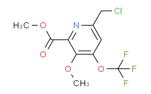 AM148317 | 1804933-48-9 | Methyl 6-(chloromethyl)-3-methoxy-4-(trifluoromethoxy)pyridine-2-carboxylate