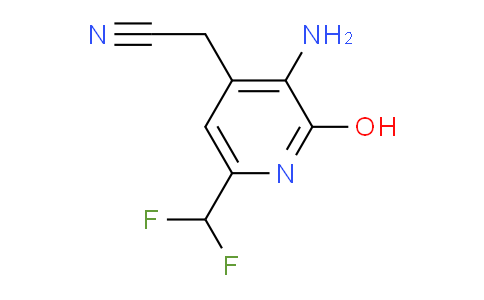 AM14832 | 1806837-67-1 | 3-Amino-6-(difluoromethyl)-2-hydroxypyridine-4-acetonitrile