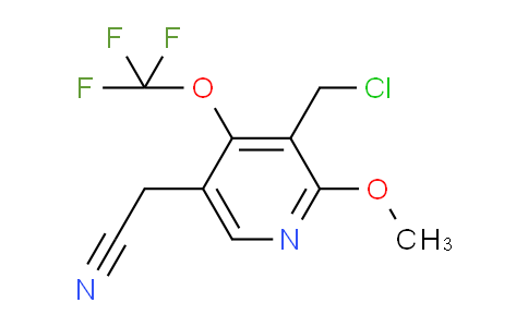 AM148395 | 1806185-04-5 | 3-(Chloromethyl)-2-methoxy-4-(trifluoromethoxy)pyridine-5-acetonitrile
