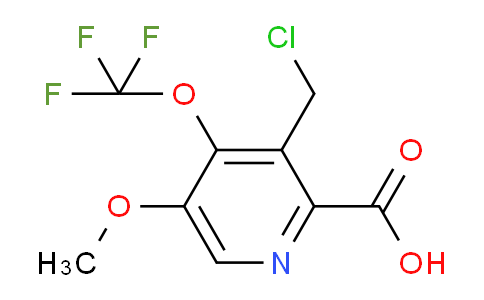 AM148398 | 1806750-69-5 | 3-(Chloromethyl)-5-methoxy-4-(trifluoromethoxy)pyridine-2-carboxylic acid