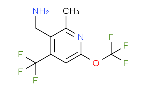 3-(Aminomethyl)-2-methyl-6-(trifluoromethoxy)-4-(trifluoromethyl)pyridine