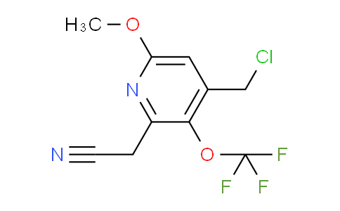AM148405 | 1806185-27-2 | 4-(Chloromethyl)-6-methoxy-3-(trifluoromethoxy)pyridine-2-acetonitrile
