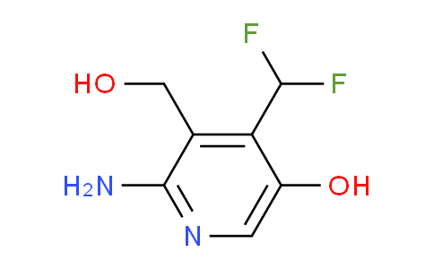 AM14841 | 1805208-17-6 | 2-Amino-4-(difluoromethyl)-5-hydroxypyridine-3-methanol
