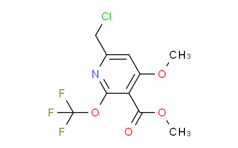 Methyl 6-(chloromethyl)-4-methoxy-2-(trifluoromethoxy)pyridine-3-carboxylate