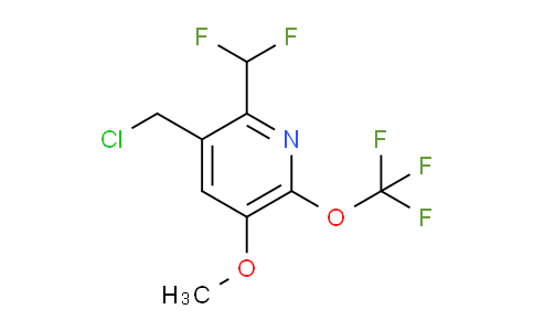 AM148419 | 1806750-04-8 | 3-(Chloromethyl)-2-(difluoromethyl)-5-methoxy-6-(trifluoromethoxy)pyridine