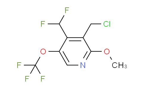 AM148421 | 1806759-46-5 | 3-(Chloromethyl)-4-(difluoromethyl)-2-methoxy-5-(trifluoromethoxy)pyridine